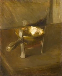 Stilleben med smeltedigel, ca. 1890